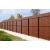 Забор с односторонним покрытием и толщиной листа 0,4 мм